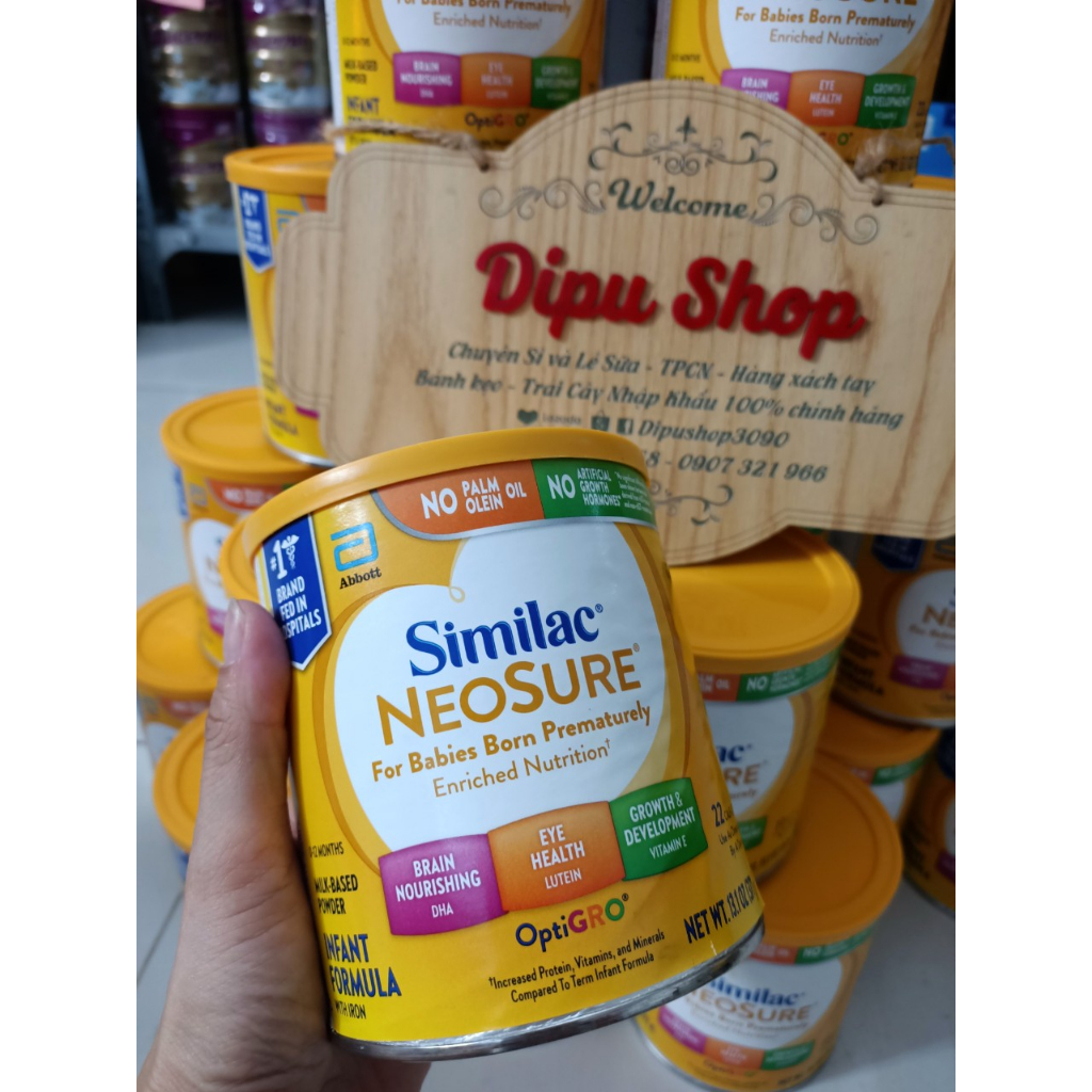 BAY AIR - Sữa Similac Neosure 371g - hàng Mỹ date 2026