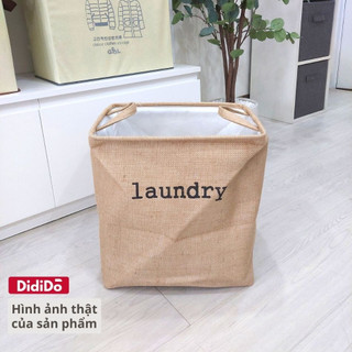 Giỏ Vải Đựng Đồ Laundry Hai Lớp