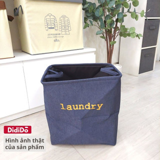 Giỏ Vải Đựng Đồ Laundry Hai Lớp