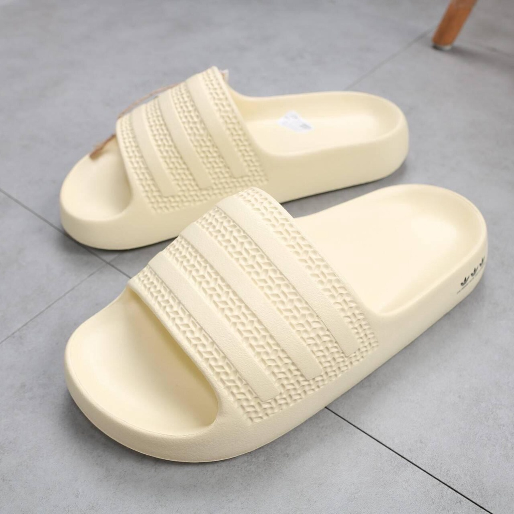 Dép bánh mì nam nữ_Dép Adidas Adilette AYoon cao su mềm đúc nguyên khối Full Box