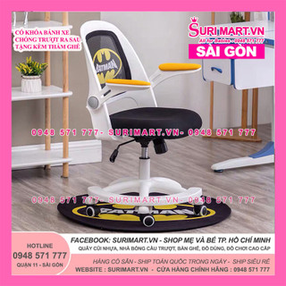 (Có Hỏa Tốc) Ghế Học Sinh Batman - GHẾ HỌC SINH CHỐNG GÙ, CHỐNG CẬN BATMAN CHO BÉ NEWBER 250