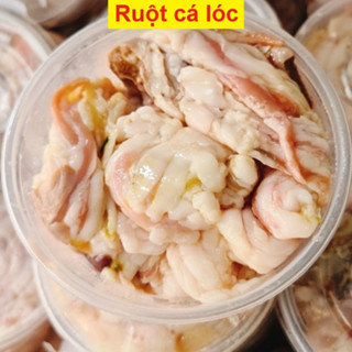 Ruột cá lóc làm sạch