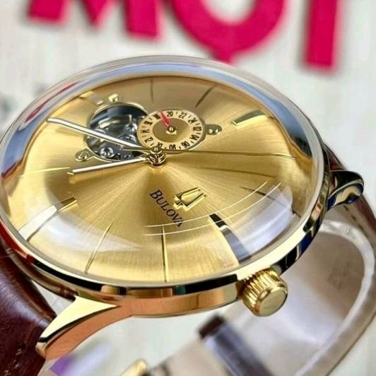 Đồng Hồ da Nam cơ Automatic size 41mm đem lại sự thanh lịch cho phái nam.sử dụng bộ máy cơ automatic.