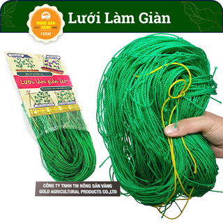 Lưới Làm Giàn Cây Leo Siêu Bền, Dễ Sử Dụng, Nhiều Kích Thước, Chuyên Làm Gian Cho Bầu, Bí, Dưa - Nông Sản Vàng