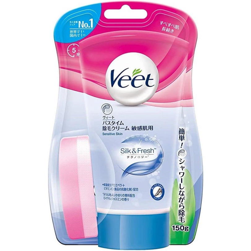 KEM TẨY LÔNG VEET NỘI ĐỊA NHẬT (DÀNH CHO DA NHẠY CẢM - TUÝP 150GR)