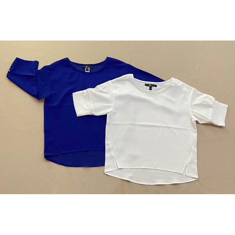(A1605) Áo vải voan công sở Nino.maxx (Size S, M) - Thanh lý vnxk