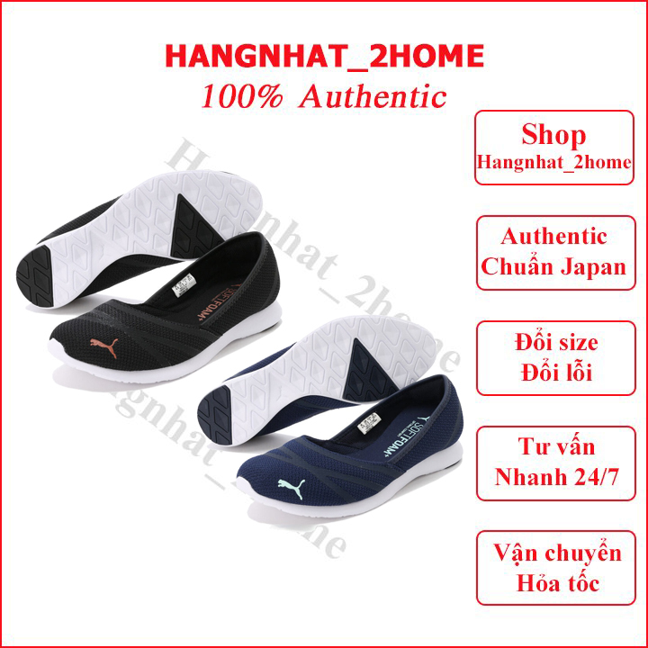 Giày Slipon Pu.ma Ballet Sweet Nữ 365289 Authentic - Hàng Nội Địa Nhật Bản.