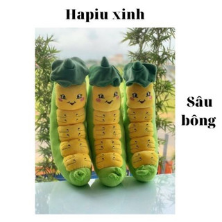 Gấu bông sâu thú nhồi bông hình sâu dễ thương cho bé