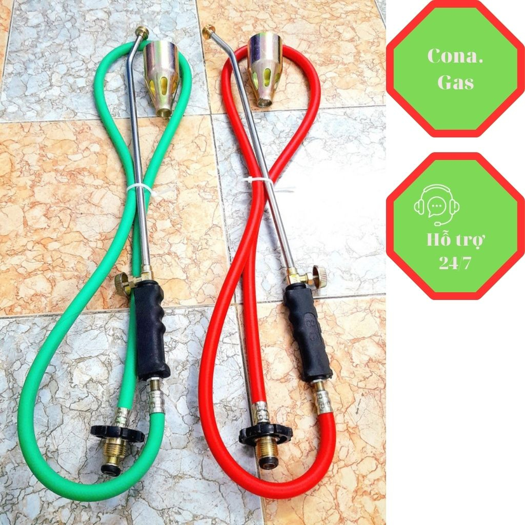 Khò gas công nghiệp cán dài, thui trâu bò, heo