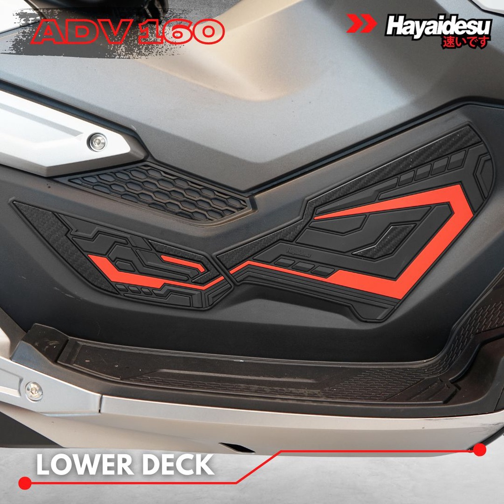 Cao su chống trầy Hayaidesu lườn hông dưới trước ADV160