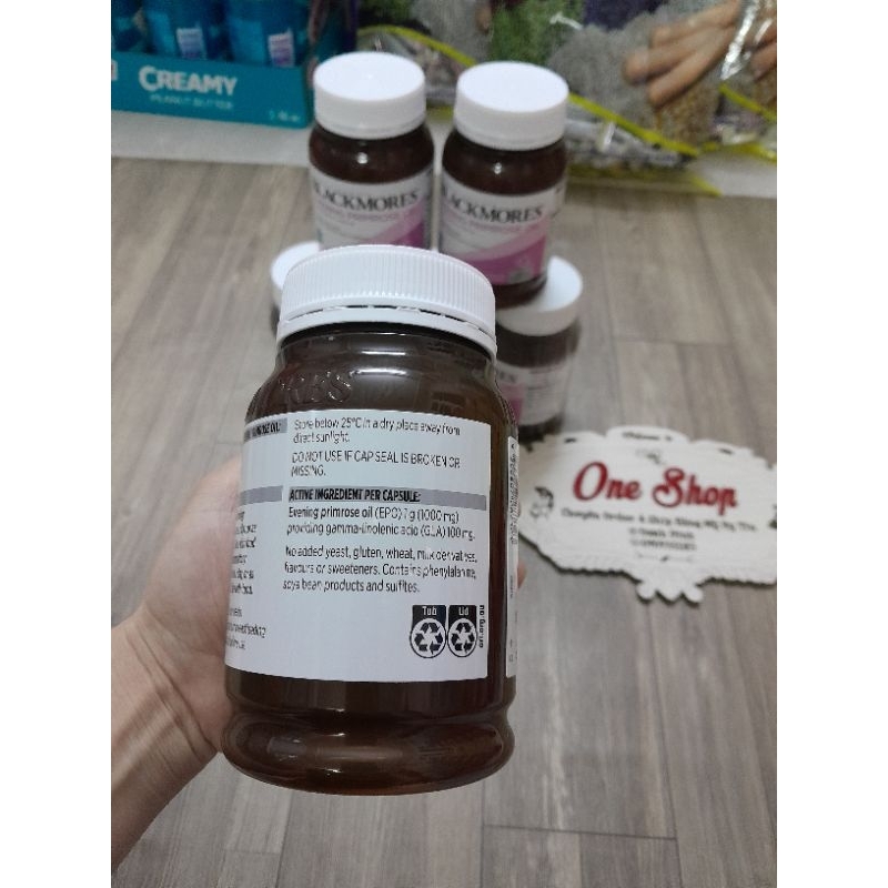 Tinh dầu hoa anh thảo Blackmores Evening Primrose Oil 190 viên của Úc