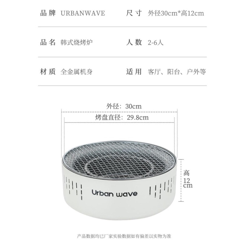 Bếp nướng bọc ngoài chống nóng Urban Wave