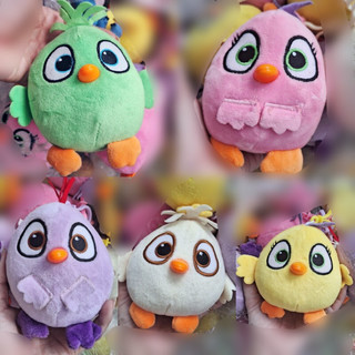Móc khoá gấu bông Angry Birds con chim con gà