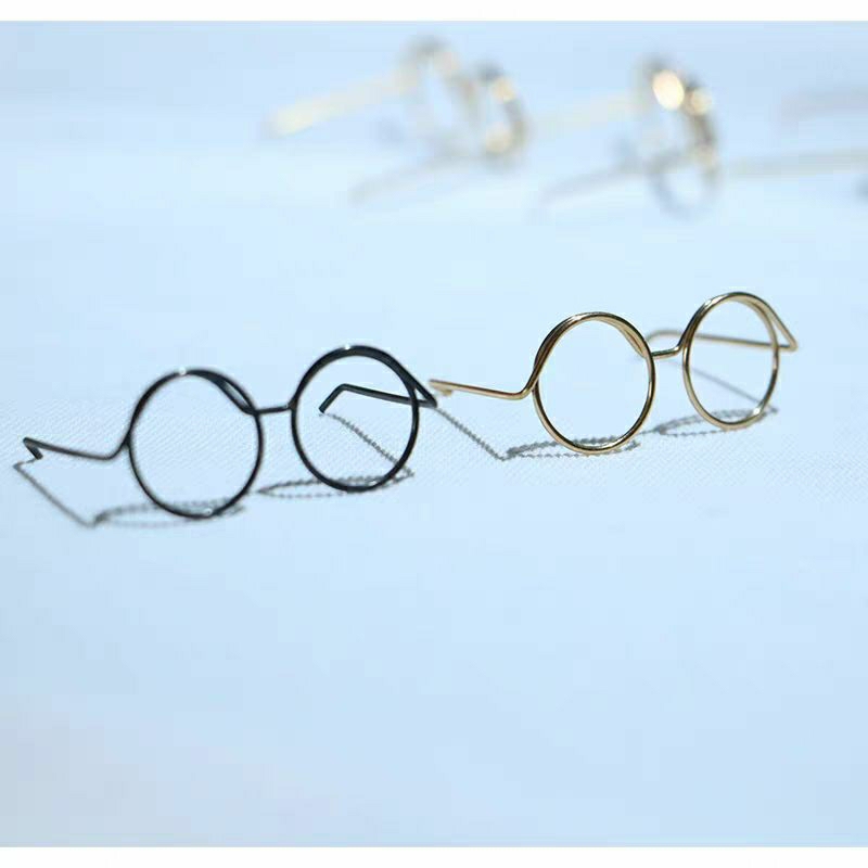 Kính mắt búp bê, mắt kính thú len mini siêu dễ thương