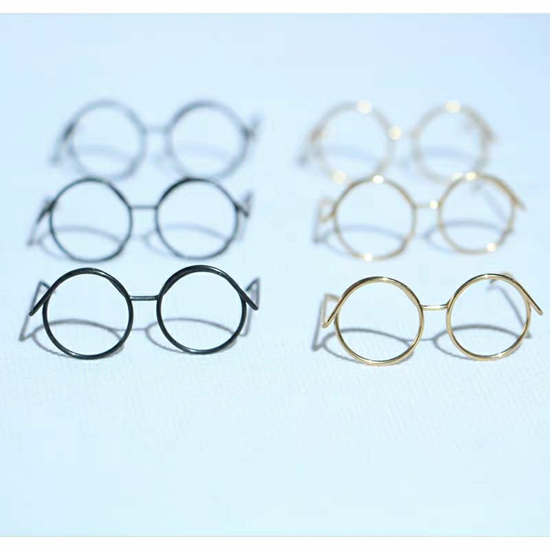 Kính mắt búp bê, mắt kính thú len mini siêu dễ thương