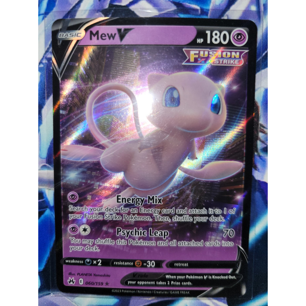 Thẻ bài Pokemon - TCG - Mew V [Sword & Shield: Crown Zenith] / 060/159'