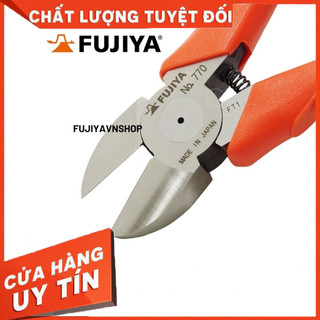 Kìm cắt kỹ thuật lưỡi tròn Fujiya 770-200 - 8"/200mm Nhật Bản