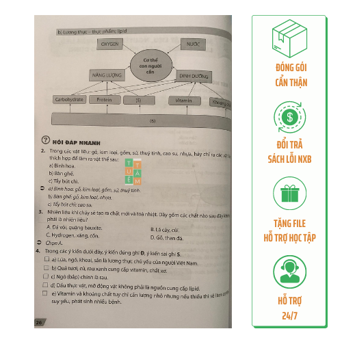 Sách - Bồi dưỡng Khoa học tự nhiên lớp 6