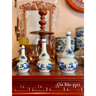 Nậm rượi thờ men lam