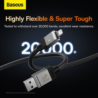 Cáp Sạc Nhanh Baseus CoolPlay Series Usb A to Lightning 2.4A Cho iPhone iPad