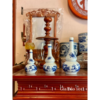 Nậm rượi thờ men lam
