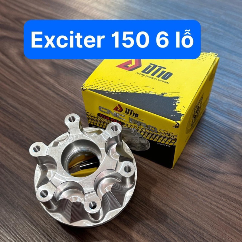 CÙI DĨA CNC DT10 EX135 2010 / EX150i / SIRIUS 110 / RAIDER / SATRIA