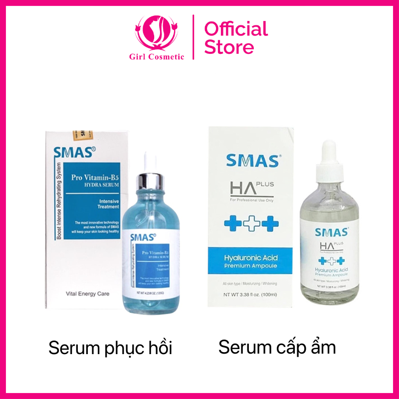 Serum B5 SMAS - Serum cấp ẩm, phục hồi da SMAS Pro Vitamin B5 Hydra Serum