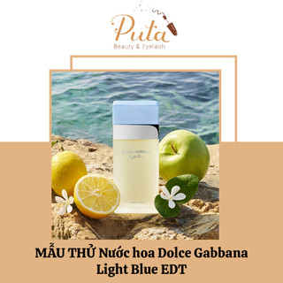 Nước hoa Dolce & Gabbana (D&G) Light Blue Edt mẫu thử