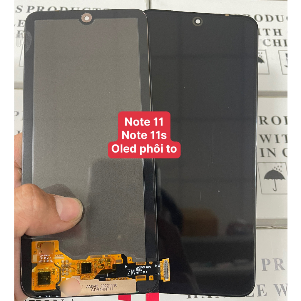 Màn Hình Redmi Note 11 4G / Note 11s Oled Phôi To Như Zin Hiển Thị Sắc Nét