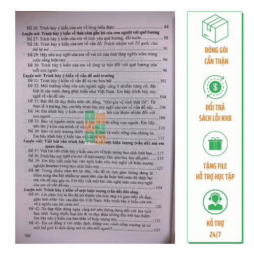 Sách - Hướng dẫn nói và viết Văn Nghị luận Biểu cảm Thuyết minh lớp 6