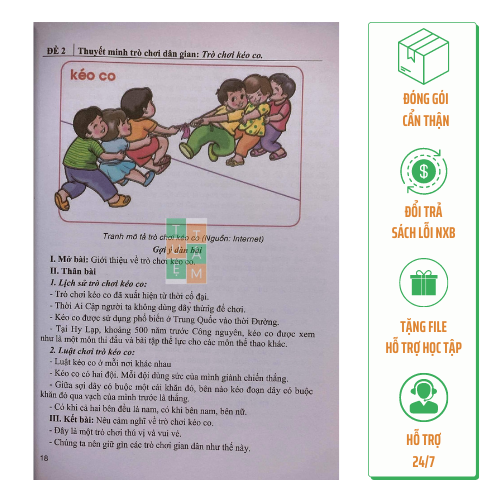 Sách - Hướng dẫn nói và viết Văn Nghị luận Biểu cảm Thuyết minh lớp 6