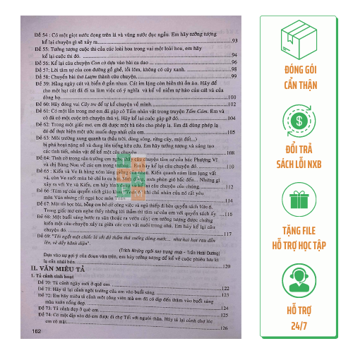 Sách - Văn Tự sự Miêu tả lớp 6