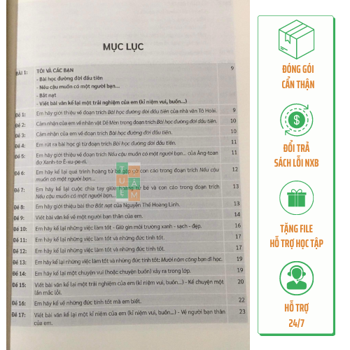 Sách - Những bài làm văn mẫu lớp 6