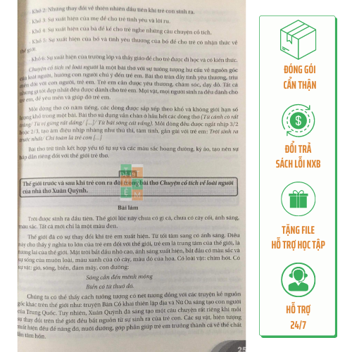 Sách - Những bài làm văn mẫu lớp 6