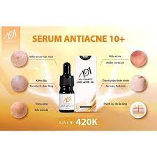 Serum-Antiacne10+ ADA Group Hỗ Trợ Mụn Viêm,Mụn Ẩn,Mụn Đầu Đen,Thanh Lọc Da Thu Nhỏ Lỗ Chân Lông (5ml)