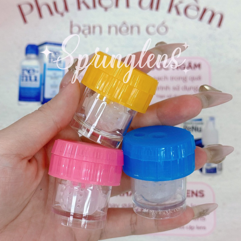 Cốc rửa lens bằng tay và máy rửa lens @spring.lens
