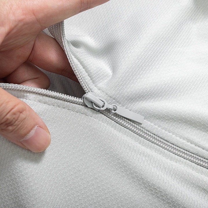 Áo Chống Nắng Cao Cấp Unim Store Vải Kim Cượng Thông Hơi Mát Lạnh Tay Dài Trùm Kín Tránh Tia UV Có Túi Đựng - CN01