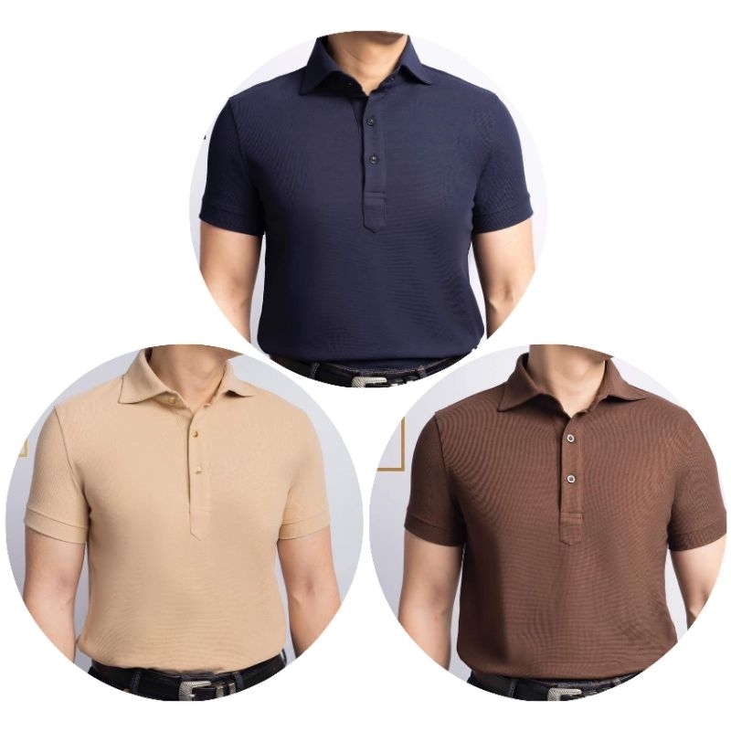 ÁO POLO - ÁO POLO CỔ CUTAWAY - ÁO POLO NAM NỮ ĐẸP - ÁO POLO LEHMAN BROTHER