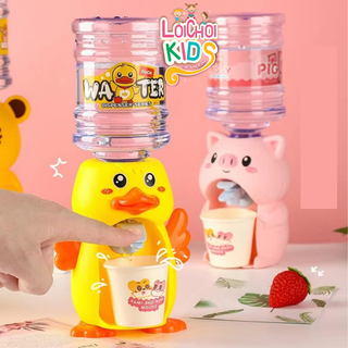 Đồ Chơi Máy Lọc Nước Bình Mini Vịt Vàng - Ếch Xanh Ngộ Nghĩnh Cho Bé - LoiChoi Kids