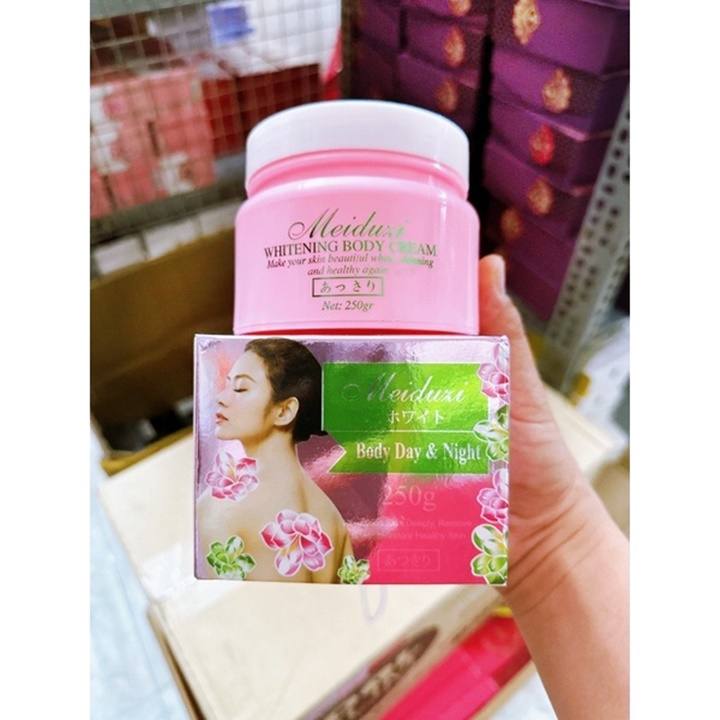 Kem Body MEIDUZI 250g Siêu Trắng Da