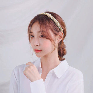Cài tóc đính hạt nữ tính phong cách hàn quốc
