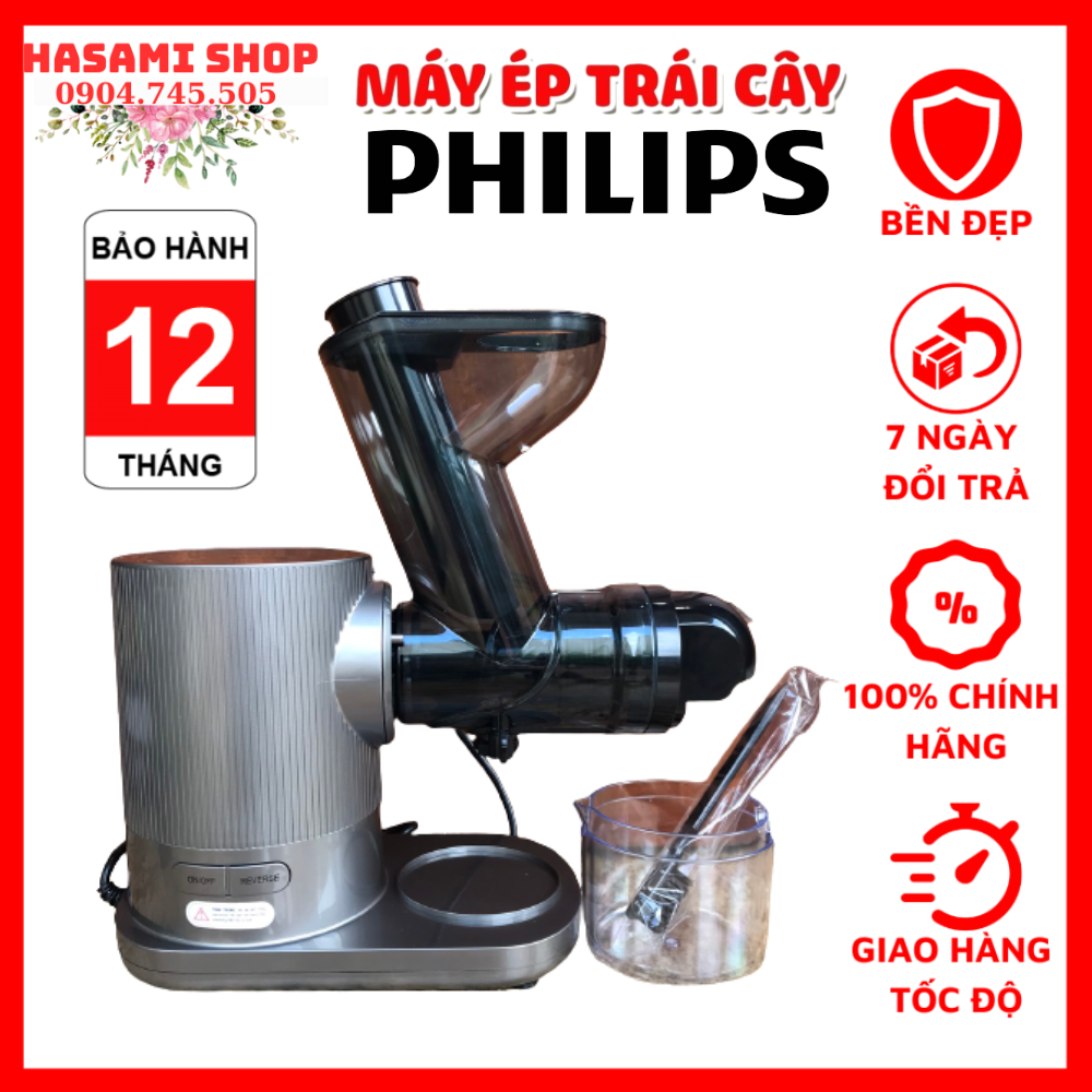 Máy Ép Chậm Trục Ngang Thái Lan Mẫu mới năm 2023 SH868 Chuyên ép Rau Củ Trái Cây Cứng Công Suất Lớn Bảo hành 12 Tháng