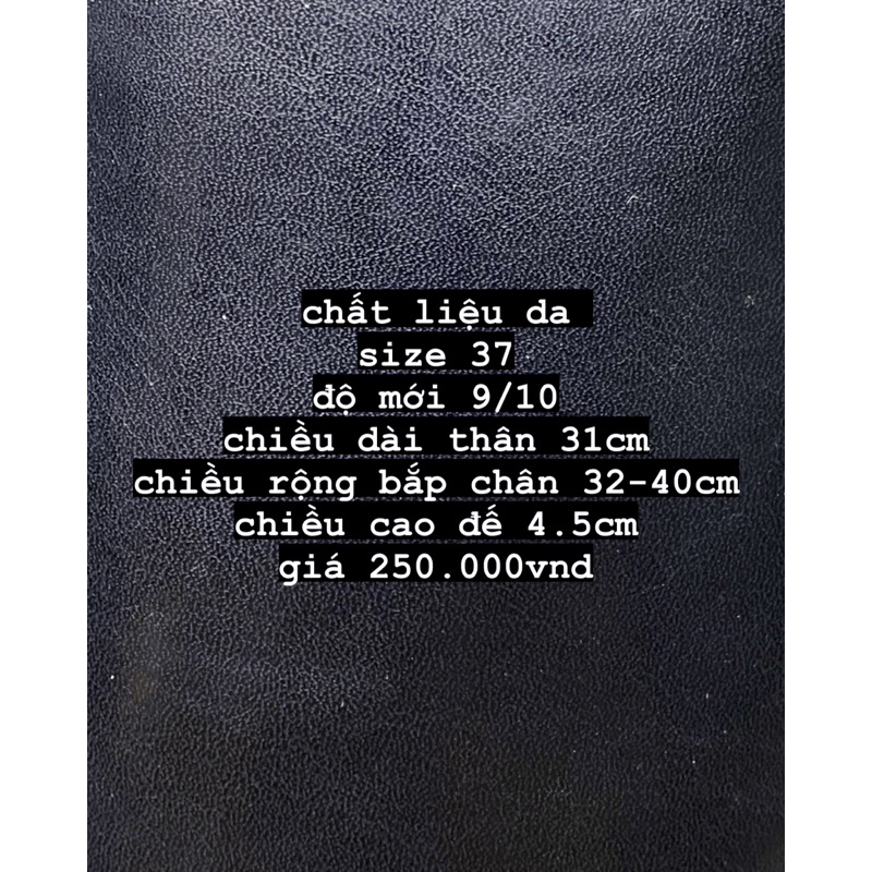 Boots da ống cao 2hand