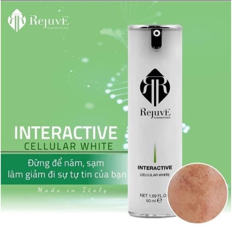 Tinh chất dưỡng sáng da, mờ thâm nám Rejuve Interactive Cellular White