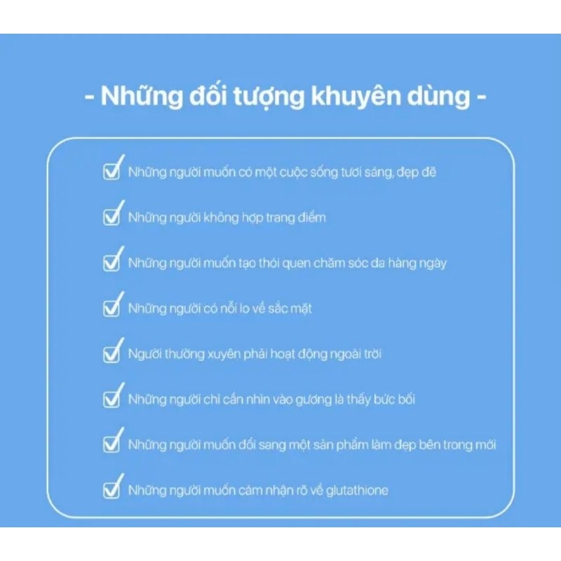 PHIN DÁN TRẮNG DA GLUTATHIONE