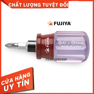 Tua vít thay đổi đầu vặn Fujiya FCSD-63-45A (2/6x45mm) Nhật Bản