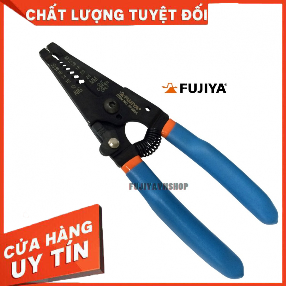 Kìm tuốt dây Fujiya PP323A-165 6.5"/165mm Nhật Bản