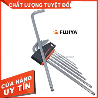 Bộ cờ lê lục giác có đầu bi (dài) FUJIYA LB330-7S, FBW-700S Nhật Bản