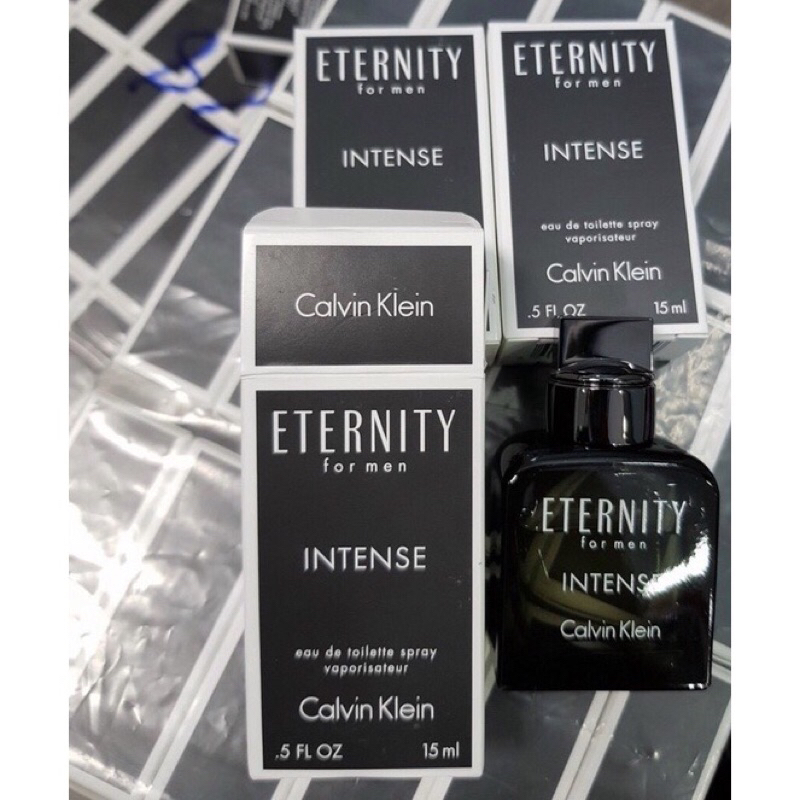 Nước hoa mini Calvin Klein CK Eternity Intense for Men EDT 15ml - dạng chấm