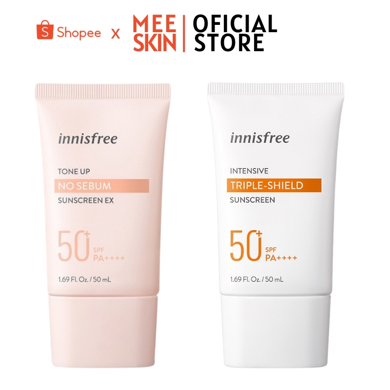Kem Chống Nắng Innisfree SPF50 PA++++ Giúp Dưỡng Ẩm Nâng Tone, Dưỡng Da 50ml